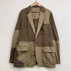 Y's for men 異素材 テーラードジャケット リネン ヨウジヤマモトのサムネイル