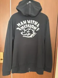 MAN WITH A MISSION マンウィズ ブラックフーディ XLサイズ