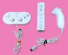 WiiクラシックコントローラーとWiiリモコンとWiiヌンチャク