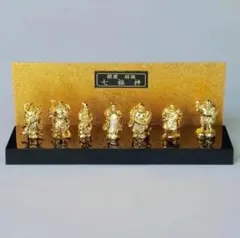開運 七福神 置物　約12.9×5×3.6cm