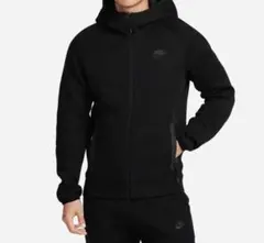 正規品Nike テックフリース パーカーブラックセットアップ