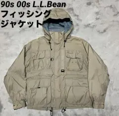 LLBEAN フィッシングジャケット エルエルビーン フィッシング パーカー アウトドア ナイロン
