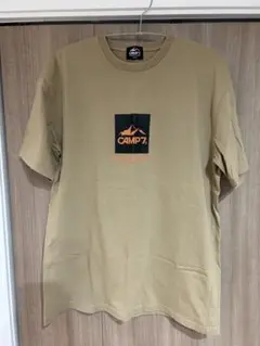 CAMP7 ベージュ Tシャツ BOULDER COLORADO