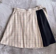 Heather プリーツ ミニスカート　Mサイズ