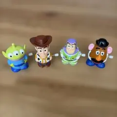 ディズニーキャラクター ポップンステップ 7体セット ※動きません