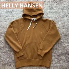 ヘリーハンセン　パーカー　メンズ　レディース　マスタード　Mサイズ　裏起毛