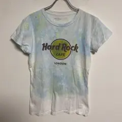 Hard Rock Cafe 半袖Tシャツ 水色 タイダイ Sのサムネイル