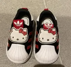 adidas✖️Hello Kitty スニーカー・スリッポン 黒/赤