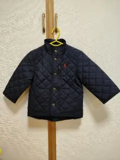 ラルフローレン キルティングジャケット 24M ネイビー 子供 90cm