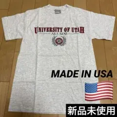GEAR BIG COTTONアメリカ製90s前半ビンテージTシャツカレッジユタ