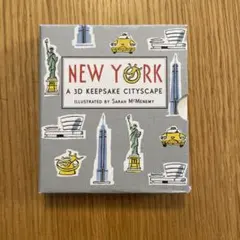 【美品】NEW YORK A 3D KEEPSAKE CITYSCAPE