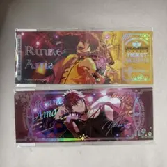 あんスタ　燐音　缶バッジ　アクリルスタンド　メモリアルオーロラチケットチャーム あんスタ 天城燐音 メモリアルオーロラチケットチャーム SHUFFLE