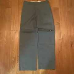 Dickies ワークパンツ loose fit グリーン