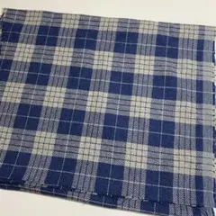コットンツイード　綿ツイード　チェック　はぎれ
