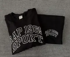GAP 半袖スウェットセット ブラック