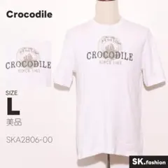 美品 Crocodile トップス Tシャツ　フロントプリント　ロゴプリントのサムネイル