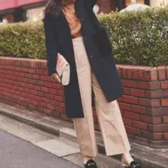 GU サロペットワイドパンツ Sサイズ ベージュ