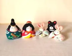 着物を着たウサギの人形 着物を着たウサギの人形 - メルカリ