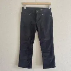 ギャップ 七分丈 クロップドパンツ M コーデュロイ ストレート ボトムス 秋冬
