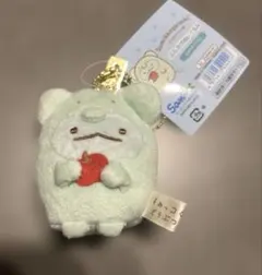 すみっこぐらしどうぶつえん　とかげ（ゾウ）ぶらさげぬいぐるみチェーンタグ付き