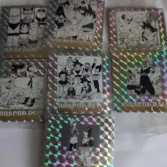 ドラゴンボール ホログラムシール 7枚セット