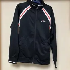 フィラレディースジャージジャケット黒サイズL