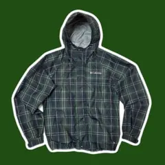 Columbia チェック柄 ナイロンジャケット