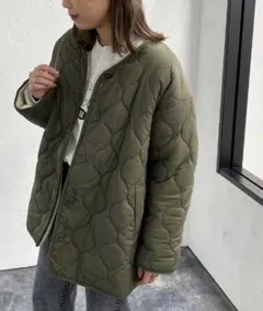 キルティング ブルゾン