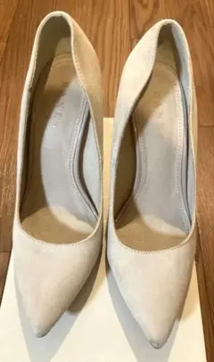 RANDA ランダ ベージュ パンプス 22cm
