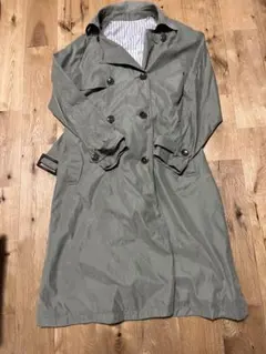 さ*き様 GYLE オリーブグリーン トレンチコート　Lサイズ