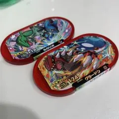 『値下げ！！』ポケモン　メザスタ　ルカリオ　グラードン　２枚セット