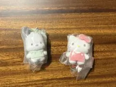 サンリオキャラクターズ カラフルカラビナマスコットチャーム　キティポチャッコ