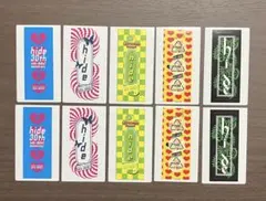 hide × hide着物odashoコラボステッカー10枚セット