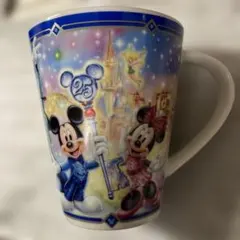 東京ディズニーリゾート 25周年 マグカップ