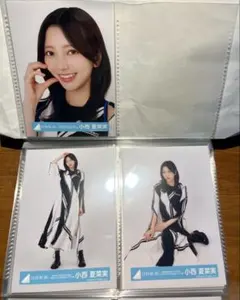 小西夏菜実　日向坂46 BRAND NEW LIVEライブ衣装生写真セミコンプ