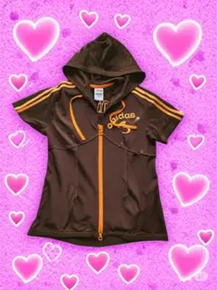 ✨超レア✨ y2k adidas トラック 3本線 パーカーフーディ 平成ギャル