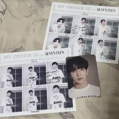 seventeen dicon mychoice ジョシュア トレカ