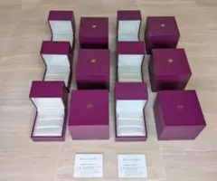 まとめ売り　BVLGARI　ブルガリ　リング　ペア　ケース　空き箱　パープルのサムネイル