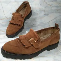 WH×nano別注 ティアモモデル キルトモンク ローファー Vibram