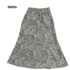 Helm ハルム レオパード柄 ヒョウ柄 ロングスカート Mサイズ