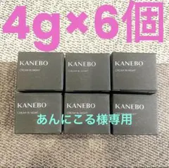 あんにこる様専用Kaneboカネボウクリーム イン ナイト 4g ×12個