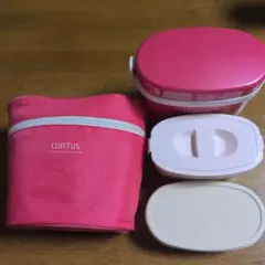 LUNTUS 保温弁当箱 専用ケース付き ピンクのサムネイル