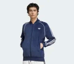 adidas SST アディカラー ベロア トラックトップ