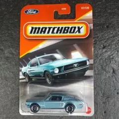 マッチボックス 『 1968 フォード マスタング ファストバック 』(水色)のサムネイル