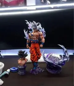 ドラゴンボール ガレージキット悟空＆ジレン スタチュー ガレージ