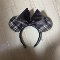 ディズニー カチューシャ チェック柄