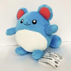 新品タグ付き/マリル　やさしいきもちぬいぐるみ　ポケットモンスター　ぬいぐるみのサムネイル