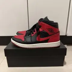 AIR JORDAN 1 MID “Bred” 　26cm
