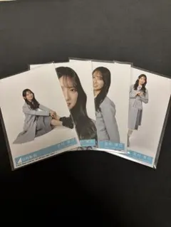 金村美玖 日向坂46 クリフハンガー 封入 生写真 4種コンプ