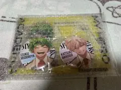 ヒロアカ ジャンプGIGA アクスタ 缶バッジ 緑谷出久 爆豪勝己